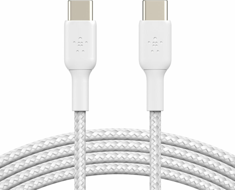 USB kabel Belkin Boost Charge USB-C to USB-C Cable CAB004bt1MWH Hvid 1 m USB kabel
