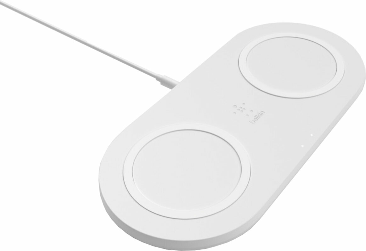 Trådløs oplader Belkin Dual Wireless Charging Pad White