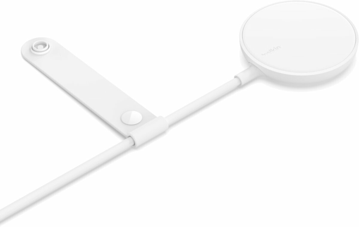 Trådløs oplader Belkin Magnetic Portable Wireless Charger Pad White