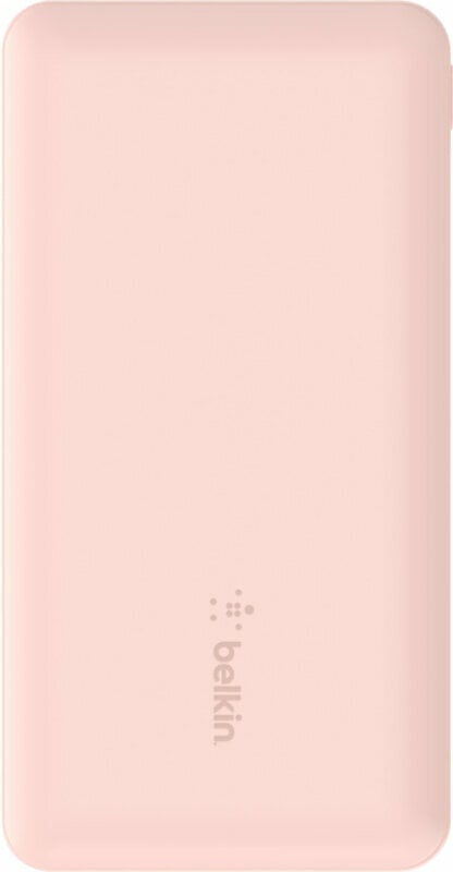 Power Bank Belkin Power Bank with USB-C 15W Dual USB-A USB-A to C Cable Pink BPB011btRG Pink Power Bank