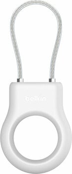 Accessories for Smart Locator Belkin Secure Holder Wire Cable for Airtag White - 1