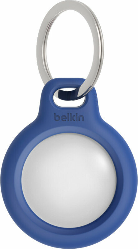 Smarte GPS Tracker Zubehör Belkin Secure Holder with Keyring for Airtag Blue