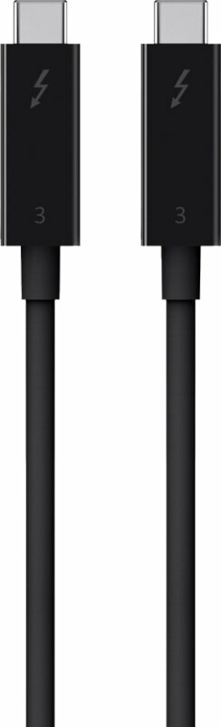 USB Cable Belkin Thunderbolt 3 F2CD085bt2M-BLK Black 2 m USB Cable