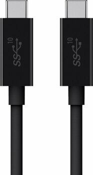 USB Cable Belkin USB 3.1 C F2CU052bt1M-BLK Black 1 m USB Cable - 1