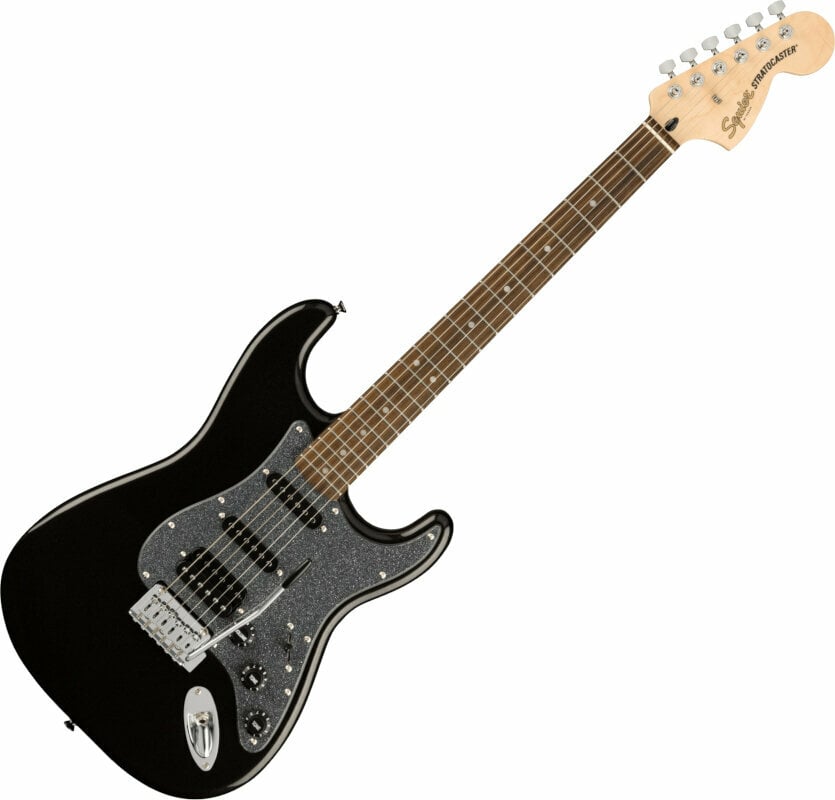 Guitarra elétrica Fender Squier FSR Affinity Series Strat HSS LRL Metallic Black