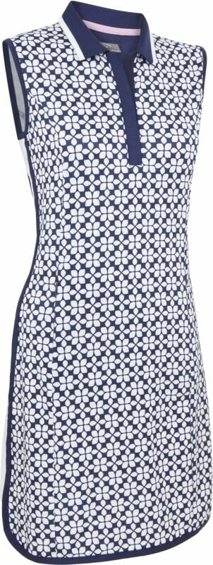 Sukňa / Šaty Callaway Women Geo Printed Shirt Tail Dress Peacoat XS