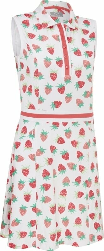 Callaway Women Printed Strawberry Dress Alb strălucitor L