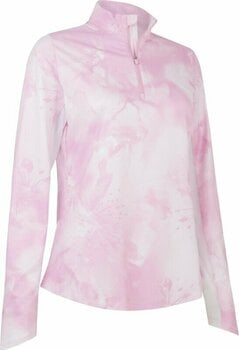 Hoodie/Sweater Callaway Women Tye Dye Sun Protection Top Top Pastel Lavender S - 1