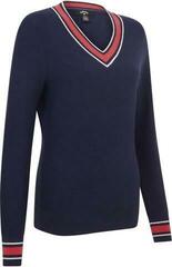 Hanorac/Pulover Callaway Women V-Neck Chevron Peacoat 2XL Pulover