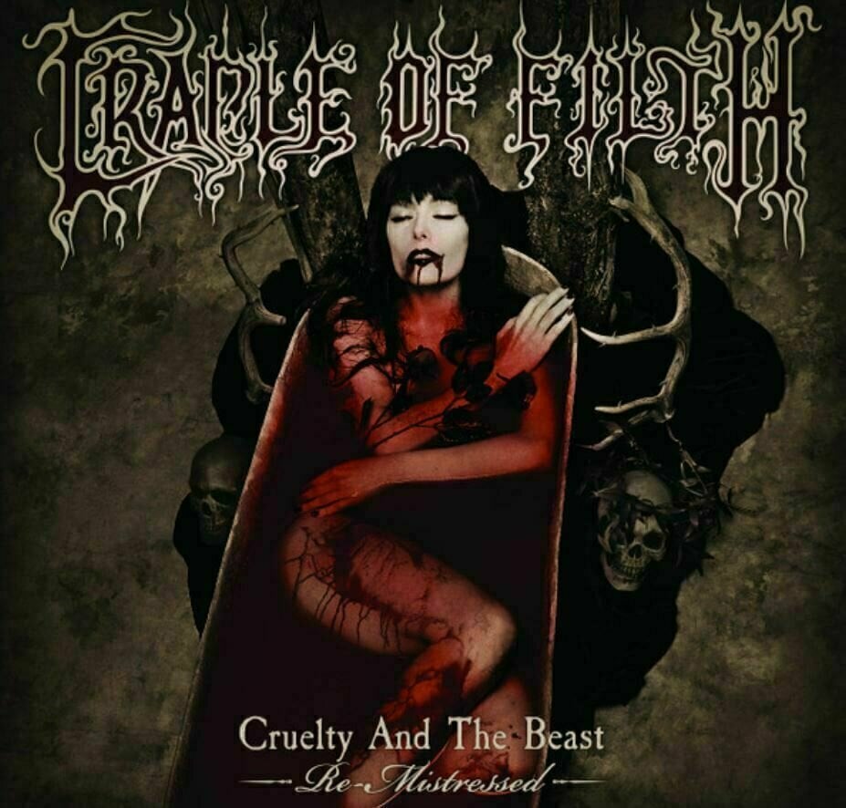 LP Cradle Of Filth - Cruelty and the Beast (Remastered) (Red Coloured) (2 LP)