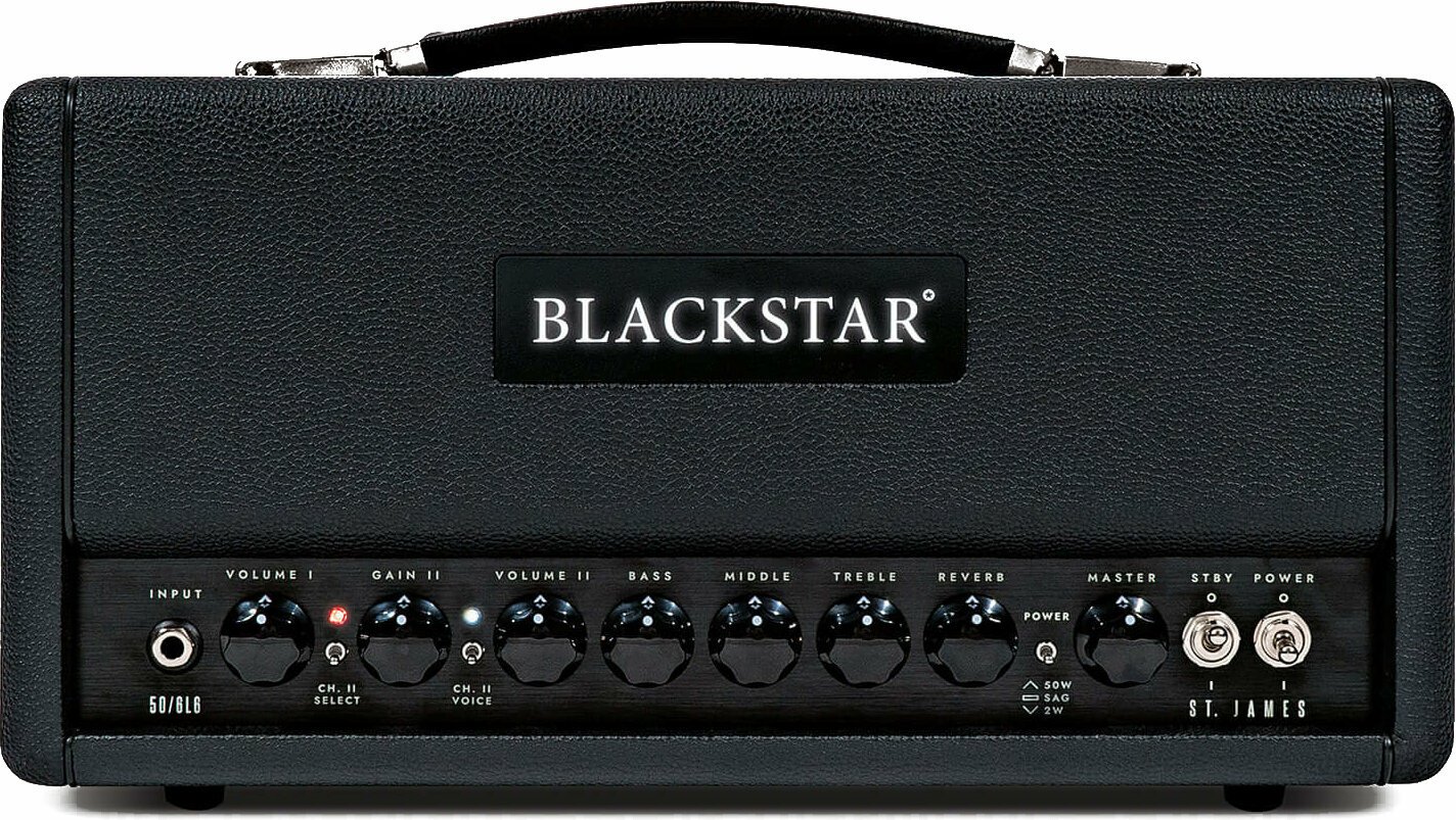 Röhre Gitarrenverstärker Blackstar St. James 50 6L6 H Black