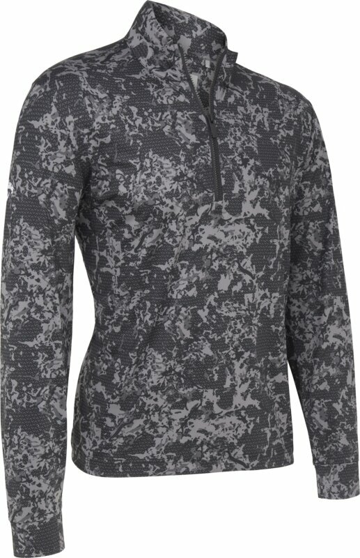 Tröja Callaway Camo Sun Protection 1/4 Zip Caviar XL Tröja