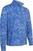 Bluza z kapturem/Sweter Callaway Mens Camo Sun Protection 1/4 Zip Magnetic Blue L