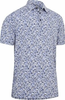 Chemise polo Callaway Mens Filter Floral Print Polo Caviar L - 1