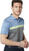 Chemise polo Callaway Mens Soft Touch Colour Block Polo Medium Magnetic Blue Heather XL