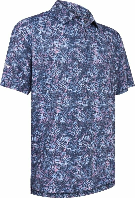 Облекло > Ризи за поло Callaway Mens Geo Print Polo Peacoat XL