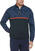 Hættetrøje/Sweater Callaway Mens Abstract Camo Printed Wind 1/4 Zip Navy Blazer 2XL