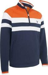 Hanorac/Pulover Callaway LS Street Blocked 1/4 Zip Navy Blazer S Hanorac