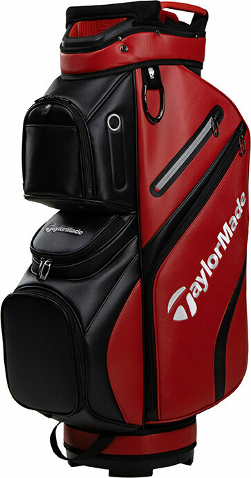 Golftaske TaylorMade Deluxe Cart Bag Red/Black Golftaske