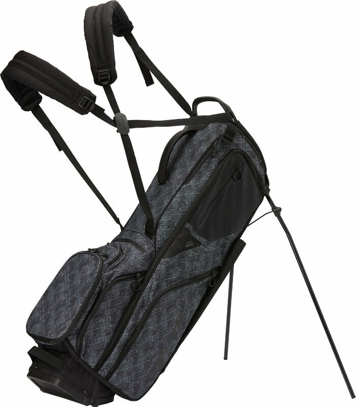 Saco de golfe TaylorMade Flex Tech Crossover Stand Bag Grey/Black Saco de golfe