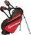 Saco de golfe TaylorMade Stealth Tour Stand Bag Black/Red Saco de golfe