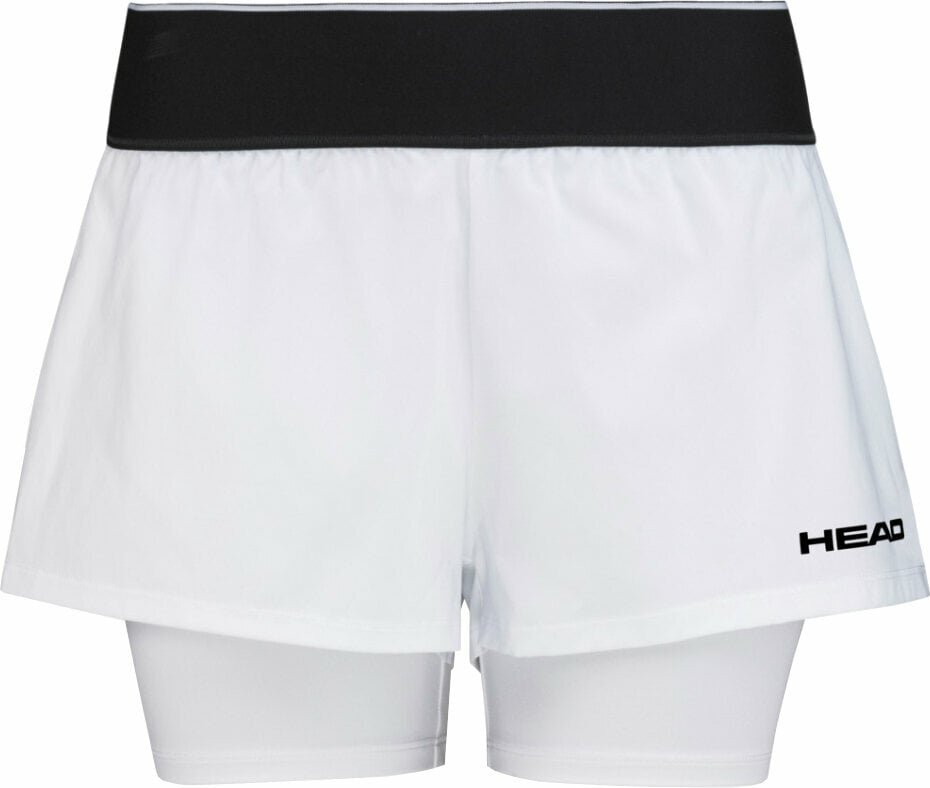 Pantalones cortos de tenis Head Dynamic Shorts Women Blanco XS Pantalones cortos de tenis