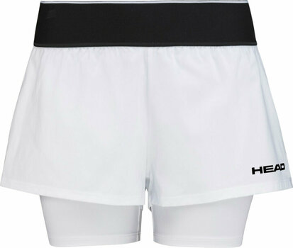 Tenisové šortky Head Dynamic Shorts Women White XL Tenisové šortky - 1