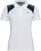 Maglietta da tennis Head Club Jacob 22 Tech Polo Shirt Women White/Dark Blue XL Maglietta da tennis