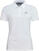 Teniszpóló Head Club Jacob 22 Tech Polo Shirt Women White XL Teniszpóló