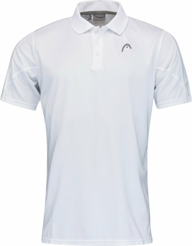 T-shirt tennis Head Club 22 Tech Polo Shirt Men White L T-shirt tennis