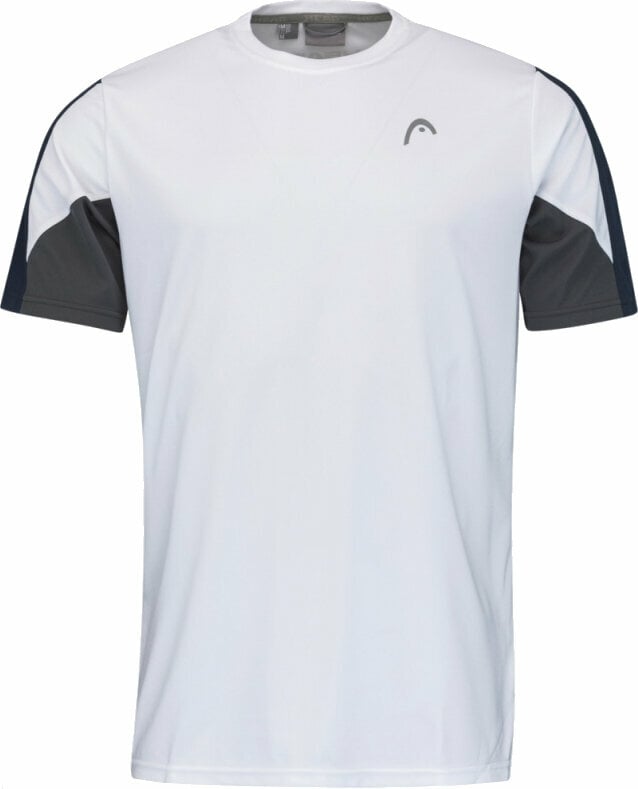 Tennis T-shirt Head Club 22 Tech T-Shirt Men White/Dress Blue S Tennis T-shirt