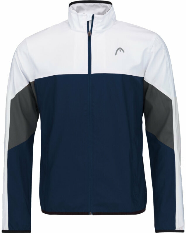 Tennis shirt Head Club 22 Jacket Men Dark Blue 2XL Tennis shirt