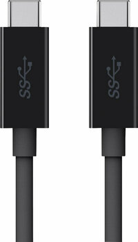 USB Cable Belkin USB-C Monitor Cable F2CU049bt2M-BLK Black 2 m USB Cable - 1