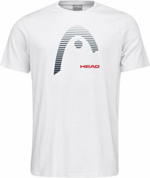 Tennis T-shirt Head Club Carl T-Shirt Men White M Tennis T-shirt - 1