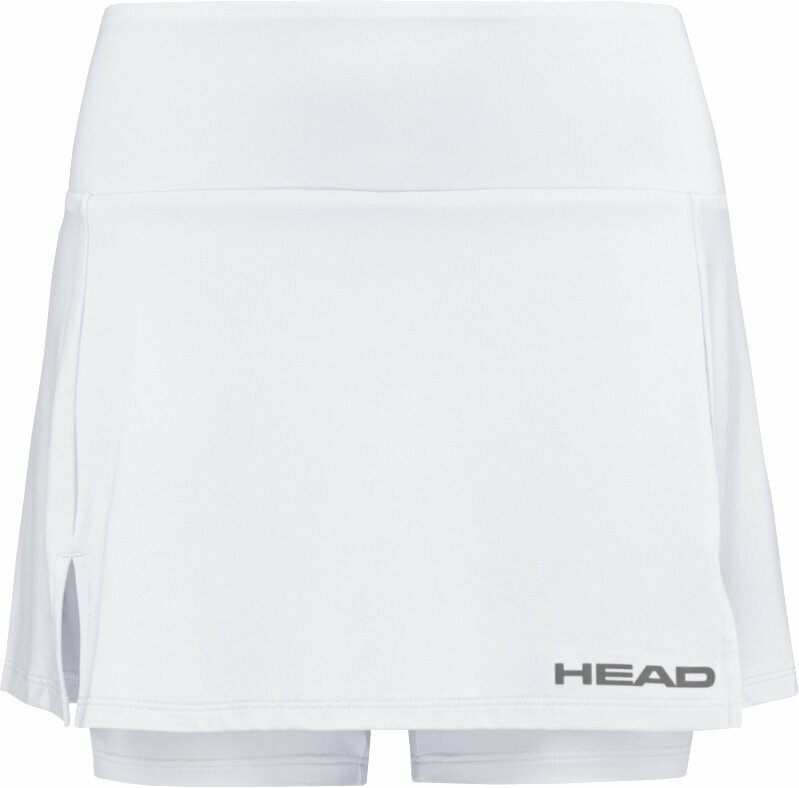 Tenniskjol Head Club Basic Skirt Women White S Tenniskjol