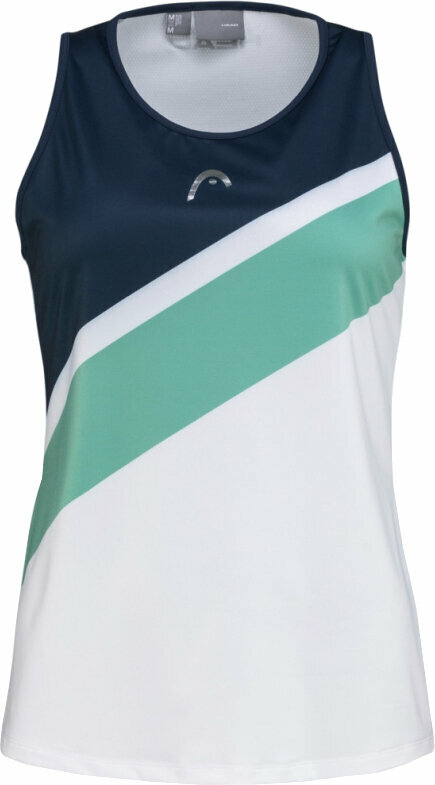 Camiseta tenis Head Performance Tank Top Women Print/Nile Green XS Camiseta tenis