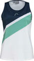 Head Performance Tank Top Women Print/Nile Green M Tennis-Shirt