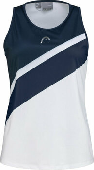 Camiseta tenis Head Performance Tank Top Women White/Print XS Camiseta tenis - 1