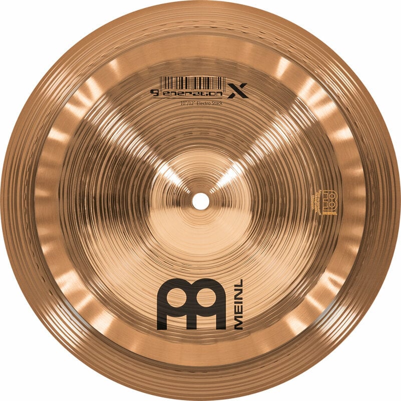Effects Cymbal Meinl GX-10/12ES Generation X Electro Stack 10/12 Effects Cymbal Set