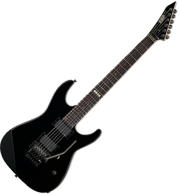 Elektrisk gitarr ESP M-II Black EMG Rosewood