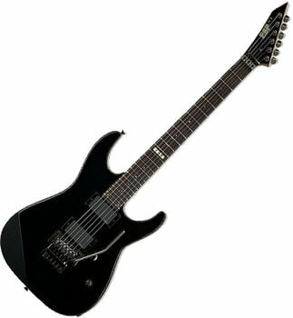 Chitarra Elettrica ESP M-II Black EMG Rosewood - 1