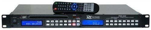 Rackový DJ prehrávač Power Dynamics 320 PDC-60 USB/CD/Tuner