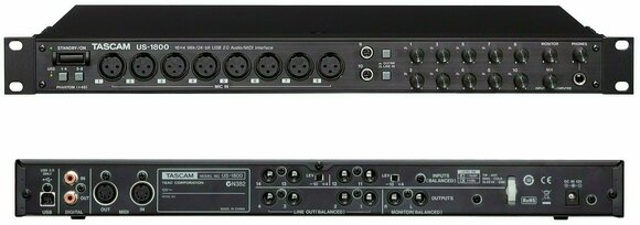 Interface audio USB Tascam US-1800 - 1