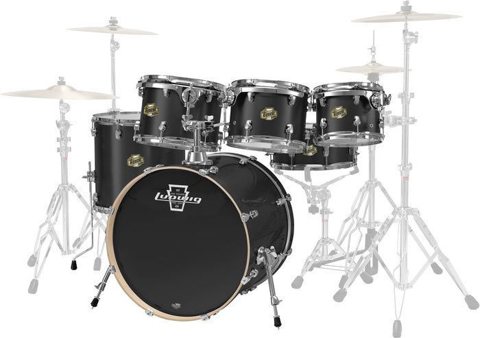 Акустични барабани-комплект Ludwig Element Pop Black