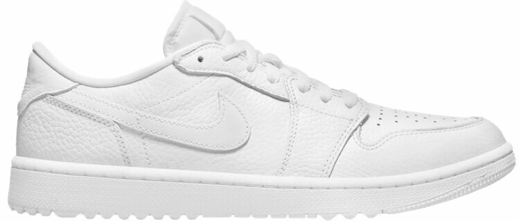 Calçado de golfe para homem Nike Air Jordan 1 Low G White/White 44