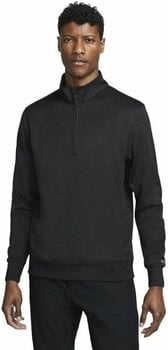 Polo-Shirt Nike Dri-Fit Player Mens Half-Zip Top Black/Black L - 1