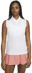 Polo Shirt Nike Dri-Fit Victory Womens Sleeveless Golf White/Black M Polo Shirt