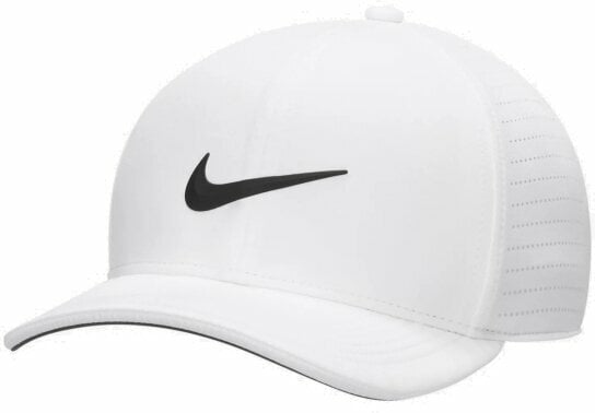 Mütze Nike Dri-Fit Arobill CLC99 Performance Cap White/Black M/L