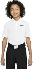 Πουκάμισα Πόλο Nike Dri-Fit Victory Boys Golf White/Black