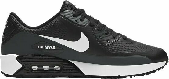 Nike Air Max 90 G Mens Golf Shoes Black/White/Anthracite/Cool Grey 4 -  Muziker